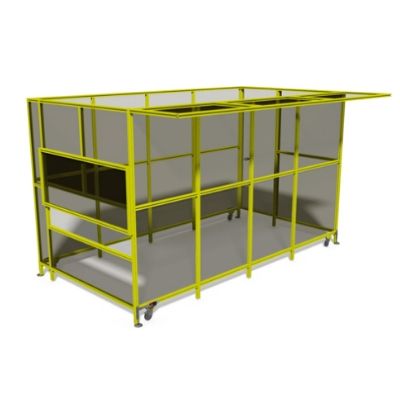 Sytrama Safety Cages for Injection Molding Robots